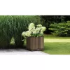 Květináč Keter Deco Square walnut 612030