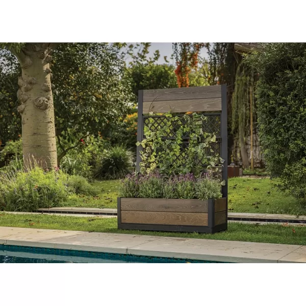 Květináč Keter Deco Tulip Walnut 612080