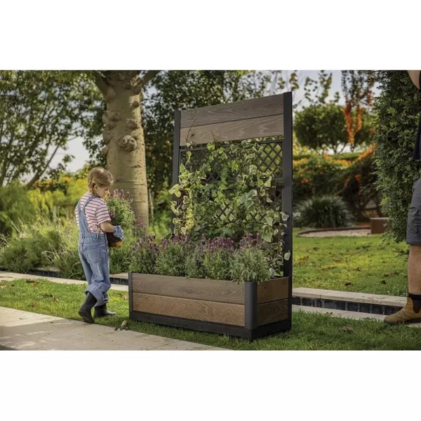 Květináč Keter Deco Tulip Walnut 612080