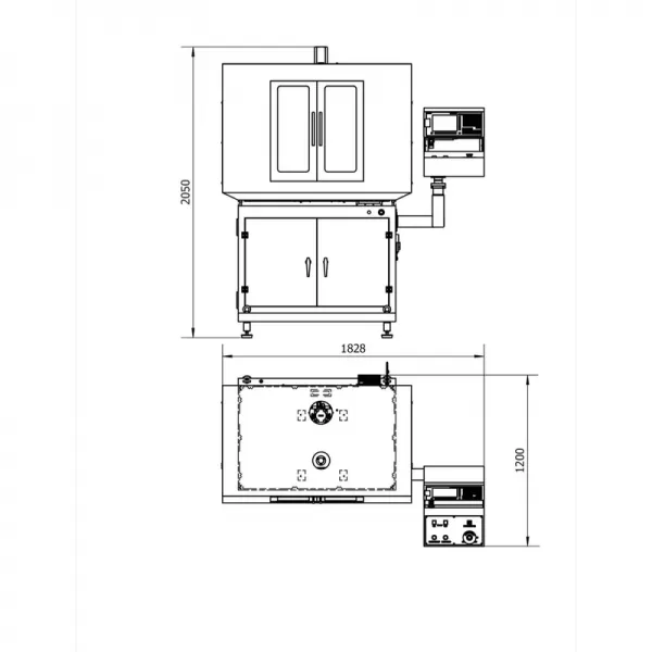 Univerzální CNC frézka iKX 3 S (Siemens) Numco CNC7515002