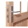 Dřevěný domek KARIBU TINTRUP (83140) tm. Šedý LG1781