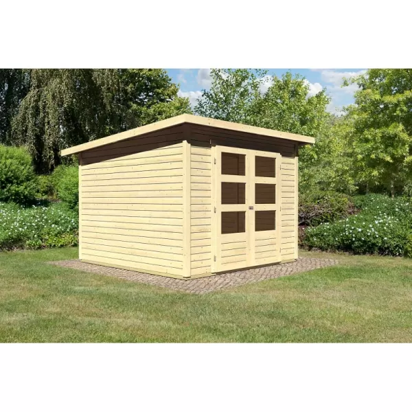 Dřevěný domek KARIBU STOCKACH 4 (82980) natur LG1707