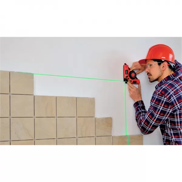 Laser zelený-úhelník 90° Extol Premium 8823303