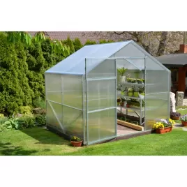Skleník LANITPLAST DOMIK 2,6x6 m PC 4 mm LG2564