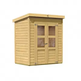 Dřevěný domek KARIBU MERSEBURG 2 (68150) natur LG1728