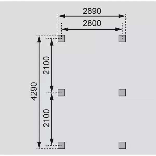 Zahradní altán KARIBU PERIDA 68230 LG1843