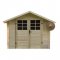 Dřevěný domek SOLID DAVID 340 x 301 cm (P88907) LG1595