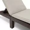 Lehátko Keter Daytona Deluxe hnědé 610364