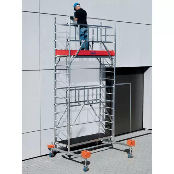Pojízdné lešení ProTec 2,0 x 0,7, prac.výška 6,3 m