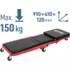 Lehátko/sedák 2v1, montážní pojízdné, rozloženo 91x41x12cm, až 150/120kg Extol Premium 8863302