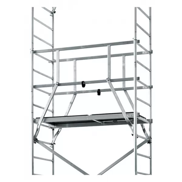 Pojízdné lešení ClimTec, druhá nástavba