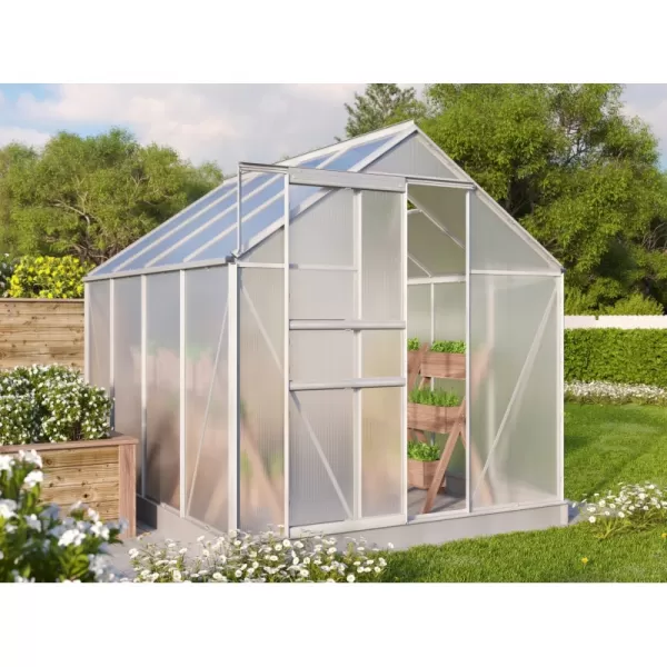 Skleník VITAVIA TARGET 5000 PC 4 mm stříbrný