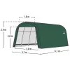Plachtová garáž 3,7x6,1 m SHELTERLOGIC 62760EU