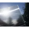 Hliníková pergola LANITPLAST WALL 33 antracit + čirý PC LG2086