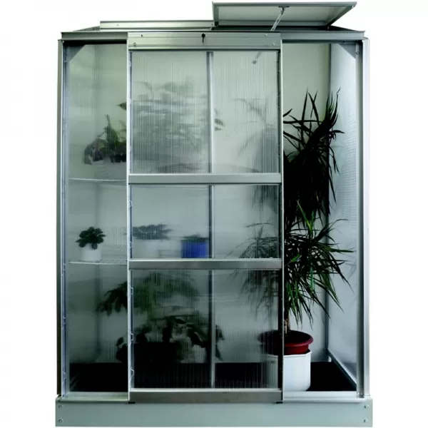 Skleník VITAVIA IDA 900 PC 4 mm stříbrný LG53