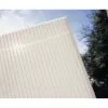 Hliníková pergola LANITPLAST WALL 43 antracit + opál PC LG2124