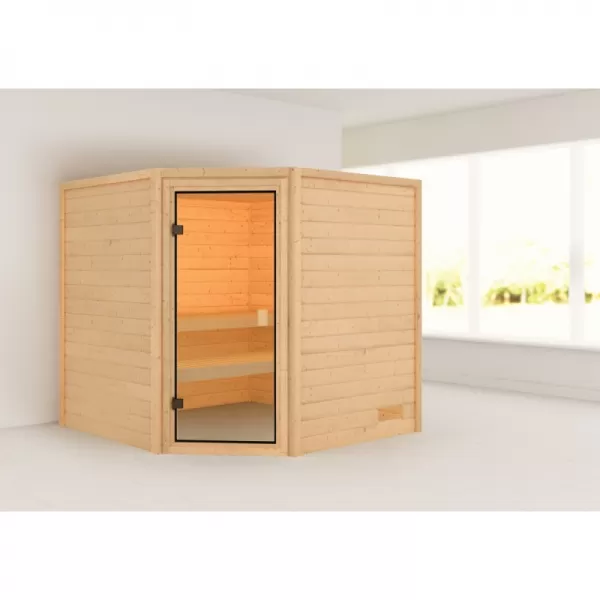 Finská sauna KARIBU TILDA (6174) LG2496