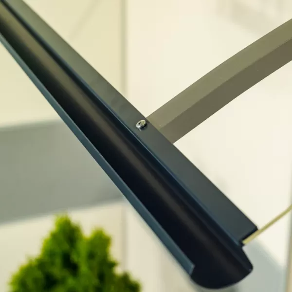 Stříška nad dveře LANITPLAST OLOR 160/87 antracit LG2183