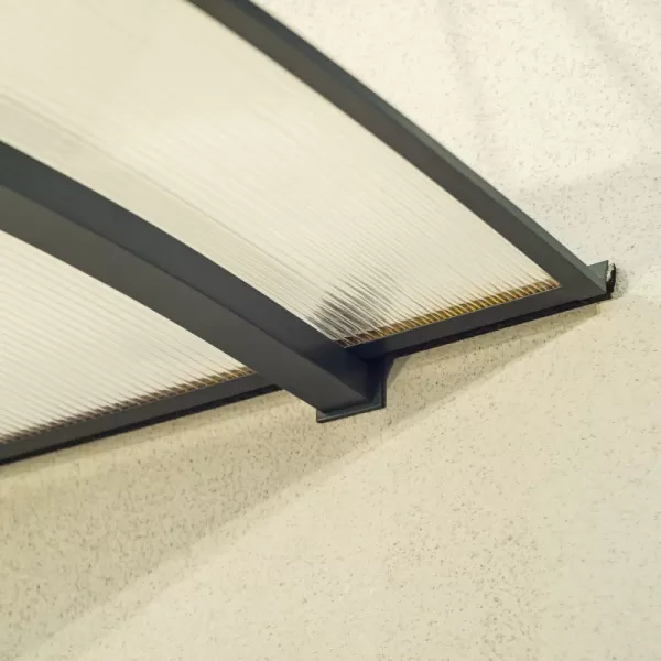 Stříška nad dveře LANITPLAST TURKUS 140/85 antracit LG2179