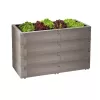 Vyvýšený záhon z plastu 60x130x20 cm JUWEL TIMBER jedno patro LG1691