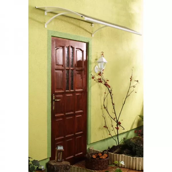 Stříška nad dveře LANITPLAST LARUS 160/87 bílá LG659