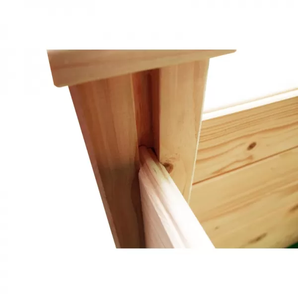 Vyvýšený záhon / truhlík LANITPLAST HOLZKISTE4 natur LG2368