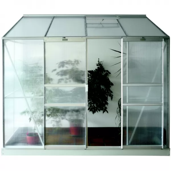 Skleník VITAVIA IDA 3300 PC 6 mm stříbrný LG222