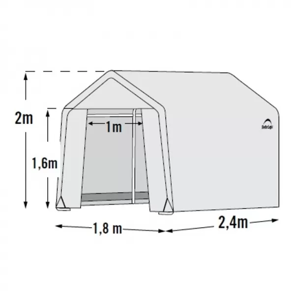 Fóliovník 1,8x2,4 m - 25 mm 70600EU