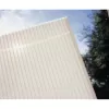 Hliníková pergola LANITPLAST WALL 53 antracit + opál PC LG2130