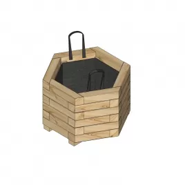 Vyvýšený záhon / truhlík LANITPLAST MADRID6 (S7239)