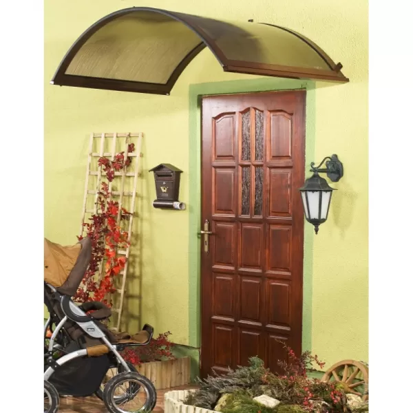 Stříška nad dveře LANITPLAST ONYX 250/75 hnědá LG671