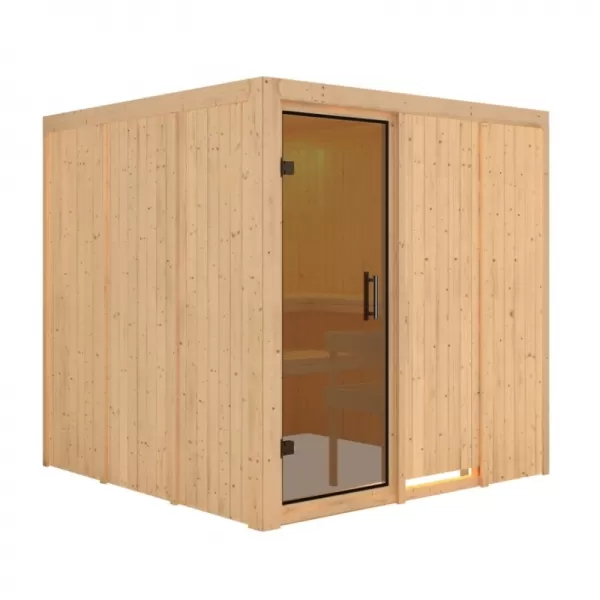Finská sauna KARIBU RODIN (75730) LG1914
