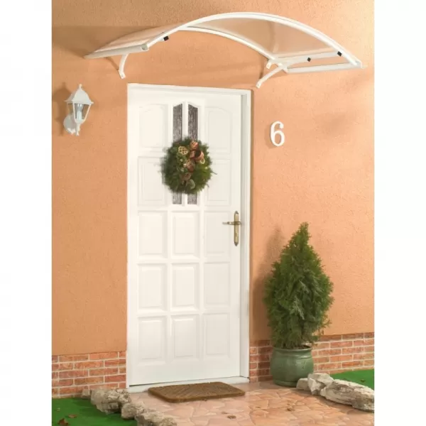 Stříška nad dveře LANITPLAST ARCO 160/90 bílá LG677