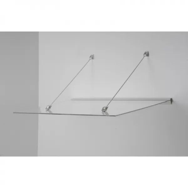 Stříška nad dveře LANITPLAST LAZUR 150/97 bílá LG694