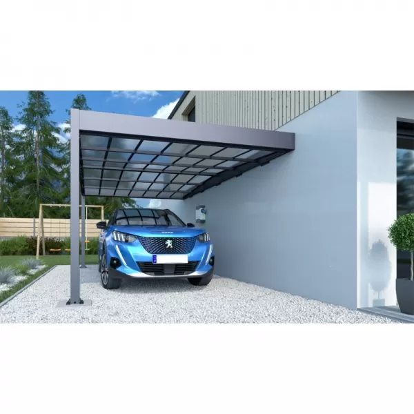 Carport TRIGANO JARDIN LIBECCIO WALL LG2464