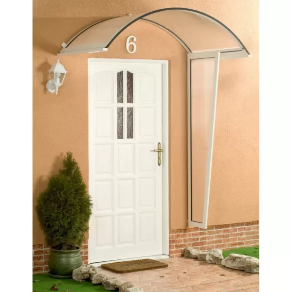 Stříška nad dveře LANITPLAST ONYX 200/75 bílá LG663