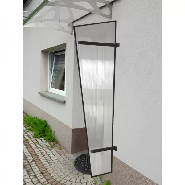 Boční stěna LANITPLAST UNI antracit / PC LG2184
