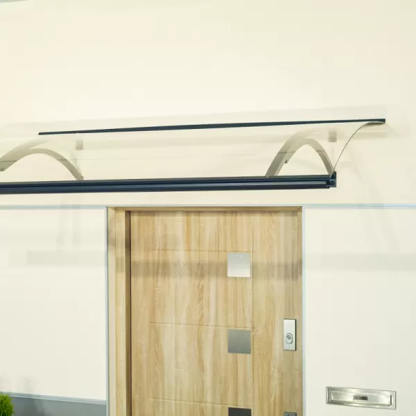 Stříška nad dveře LANITPLAST OLOR 160/87 antracit LG2183