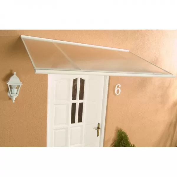 Stříška nad dveře LANITPLAST MELES 120/85 bílá LG655