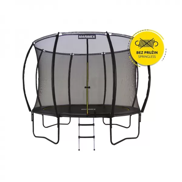 Trampolína Comfort 366 cm + ochranná síť + schůdky ZDARMA Marimex 19000096