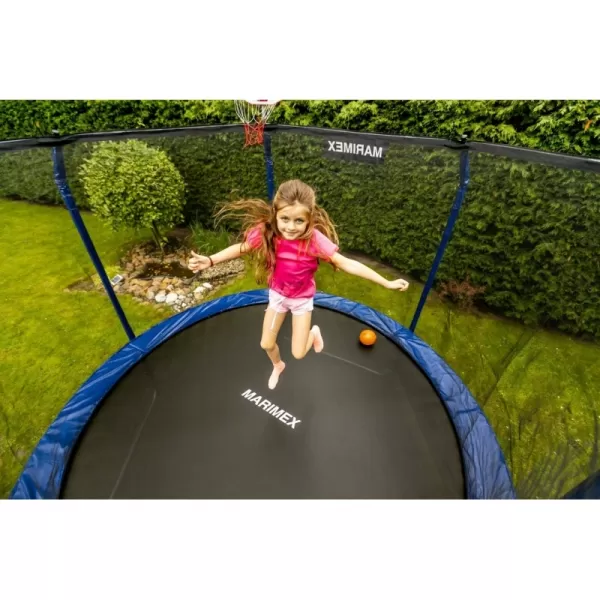 Trampolína 396 cm + vnitřní ochranná síť + žebřík ZDARMA Marimex 19000083
