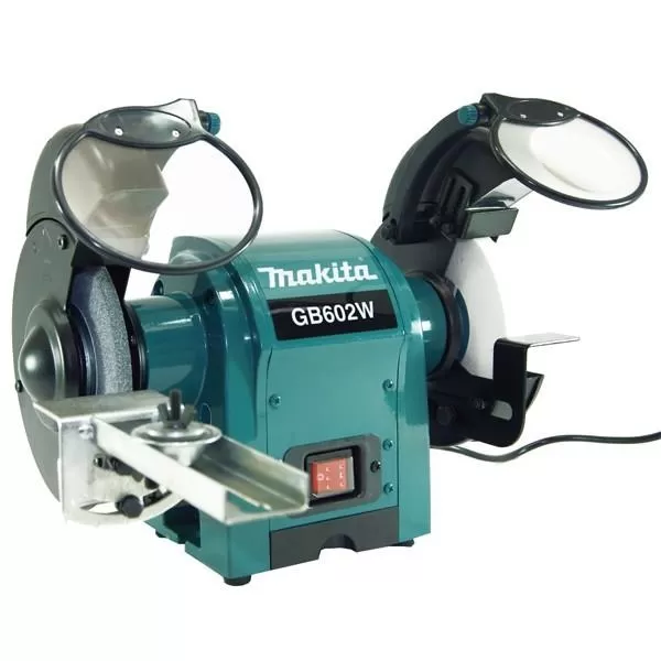 Dvoukotoučová bruska 150mm s držákem Makita GB602W