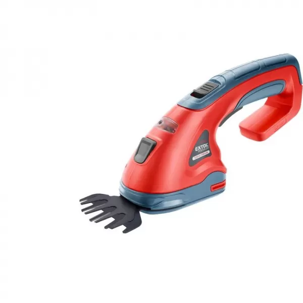 AKU nůžky na trávu a živé ploty s teleskopickou násadou 7,2V Li-Ion EXTOL PREMIUM 8895602