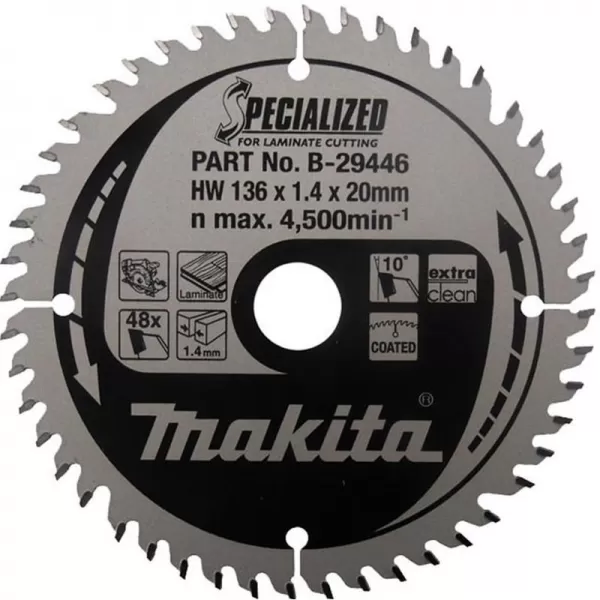 Pilový kotouč na lamino 250x30mm 84T Makita B-29480