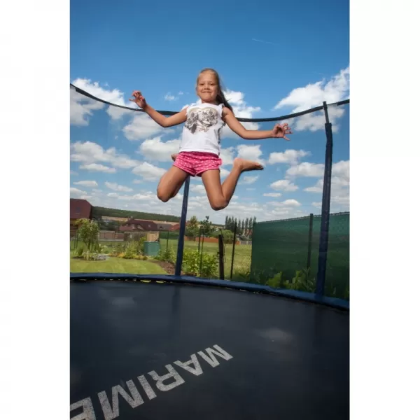Trampolína 396 cm + vnitřní ochranná síť + žebřík ZDARMA Marimex 19000083