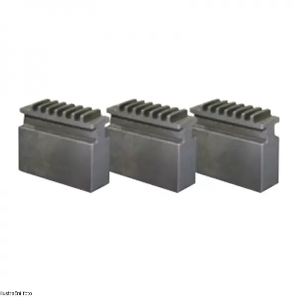 Měkké čelisti pro 3-čelisťové sklíčidlo Camlock č.6 průměr 200mm OPTIMUM 3442910