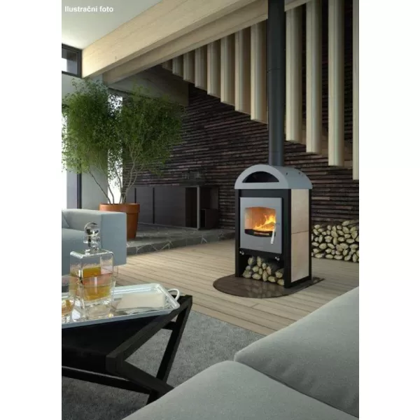 Krbová kamna HS FLAMINGO MELAND - béžová