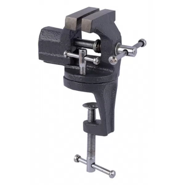 Mini svěrák 50mm otočný, 0,8kg PROMA MSO-50
