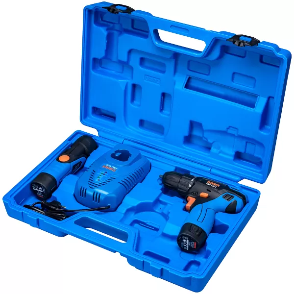 Aku vrtací šroubovák 12V 2x2,0Ah NAREX ASV 122 SET 65405519