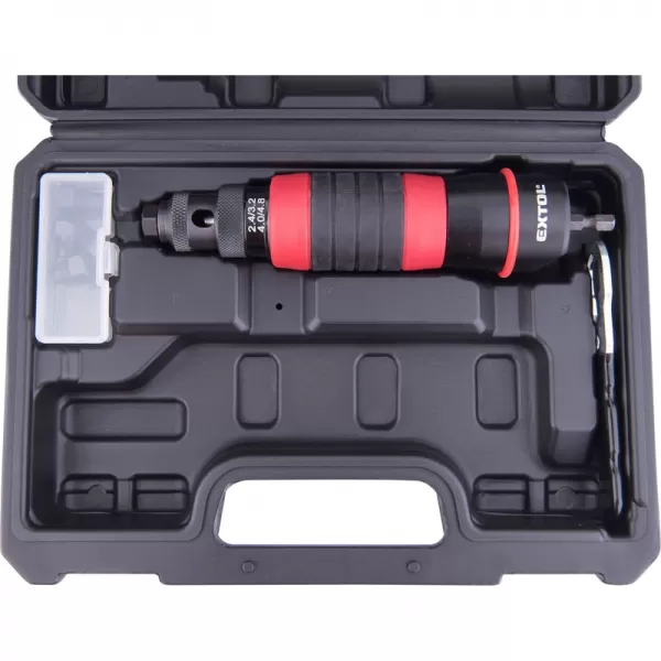 Nástavec nýtovací na vrtačku, pro trhací nýty 2,4-4,8mm, CrMo Extol Premium 8813752